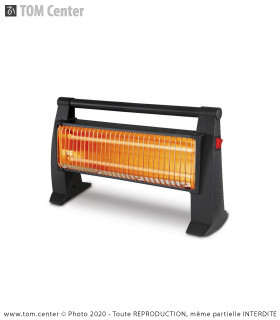 Chauffage électrique à 2 tubes 1200 Watts Florence LX-2819