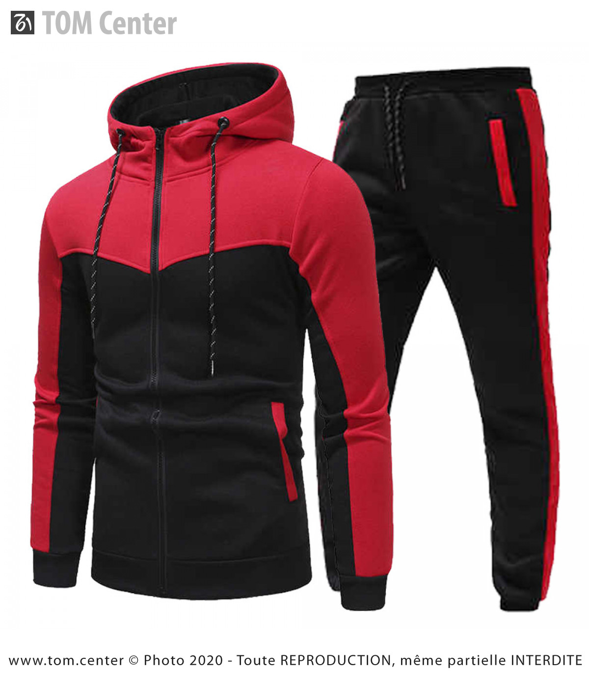 Survêtement Musulman Femme Avec Capuche - Ensemble Sport Modeste Confortable