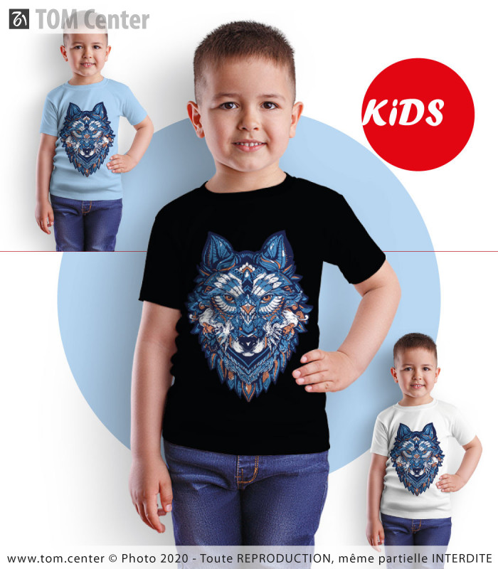 T-Shirt Kids - Wolfy